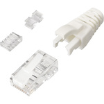 Ｃａｔ６対応ＬＡＮコネクター＋カバー付　１０個入　ＢＬＡＣ６Ｃ１０　■お取り寄せ品