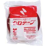 着色セロテープ　赤　１５ｍｍ×３５ｍ　１０巻