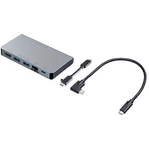 ＵＳＢ　Ｔｙｐｅ－Ｃ　ドッキングハブ（ＨＤＭＩ・ＬＡＮポート搭載）　ＵＳＢ－３ＴＣＨ１５Ｓ２　■お取り寄せ品