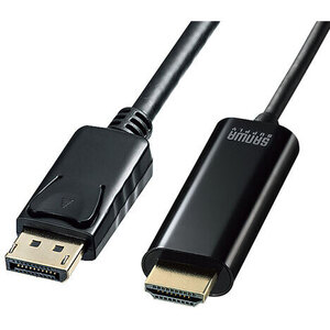 ＤｉｓｐｌａｙＰｏｒｔ－ＨＤＭＩ変換ケーブル ＨＤＲ対応 １ｍ ＫＣ