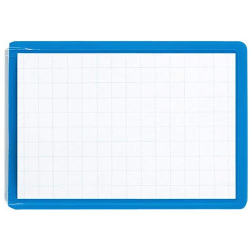 ソフト名札ピン・クリップ両用型５０&times;７５ｍｍ青