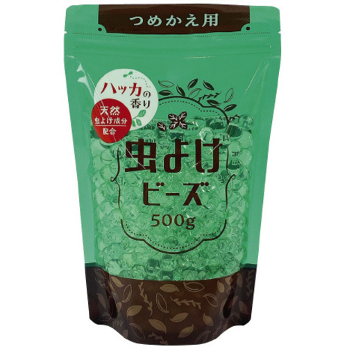 虫よけビーズＩＩ　つめかえ用　ハッカの香り　×４