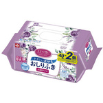 こころ想い　トイレ流せるおしりふき大判４０枚×２Ｐ