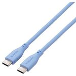 ＵＳＢ　Ｔｙｐｅ－Ｃ　ｔｏ　Ｔｙｐｅ－Ｃケーブル／２．０ｍ／ゼニスブルー　ＭＰＡ－ＣＣＳＳ２０ＢＵ　■お取り寄せ品