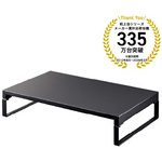 机上台　幅３９０ｍｍ　　マットブラックＸ１０