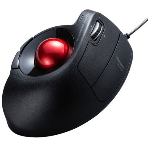 有線エルゴトラックボール　ＭＡ－ＴＢ１７７ＢＫ　■お取り寄せ品