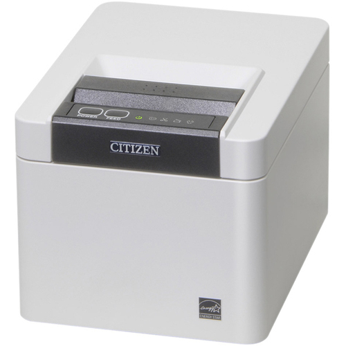 ラインサーマルプリンター（オートカッター付、シリアル＋ＵＳＢ、ホワイト）　ＣＴ－Ｅ６０１ＲＳＪ－ＷＨ　■お取り寄せ品