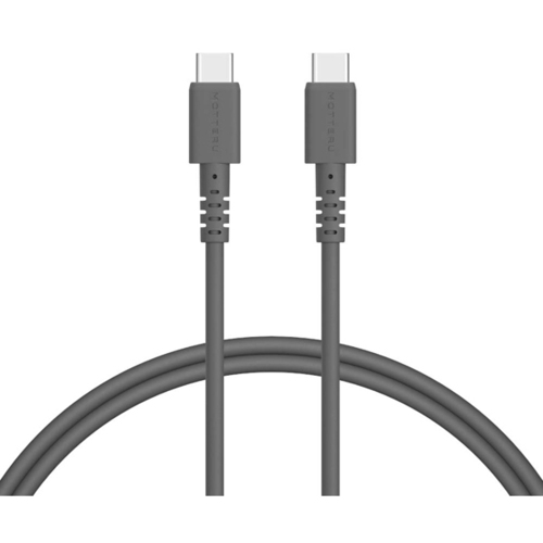 ＭＯＴＴＥＲＵ　ケーブル　ＵＳＢ　Ｃ－Ｃ　１ｍ　スモーキーブラック　ＭＯＴ－ＳＣＢＣＣＧ１００－ＢＫ　■お取り寄せ品