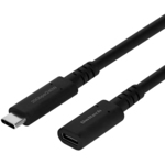 ＵＳＢ延長ケーブル／Ｃオス－Ｃメス／ＵＳＢ４対応／１ｍ／ブラック　ＯＷＬ－ＣＢＣＭＣＦ１０－ＢＫ　■お取り寄せ品