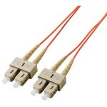 光ファイバー／ＳＣ－ＳＣ／２芯／ＯＭ２／１０ｍ　ＯＣ－ＳＣＳＣ２Ｍ２／１０　■お取り寄せ品