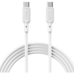 ＵＳＢ２．０　Ｃ－Ｃケーブル　１００Ｗ／４８０Ｍｂ／１ｍ　ホワイト　ＡＰＣ－Ｖ１０１０ＳＣＣ－Ｕ２－ＷＨ　■お取り寄せ品