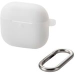 ＡｉｒＰｏｄｓ第４世代／シリコンケース／カラビナ付／クリア　ＡＶＡ－ＡＰ０６ＳＣＣＲ　■お取り寄せ品