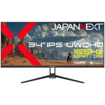 ゲーミングディスプレイ　３４型／３４４０&times;１４４０／ブラック　ＪＮ－ＩＰＳ３４Ｇ１６５ＵＱ２　■２営業日内届