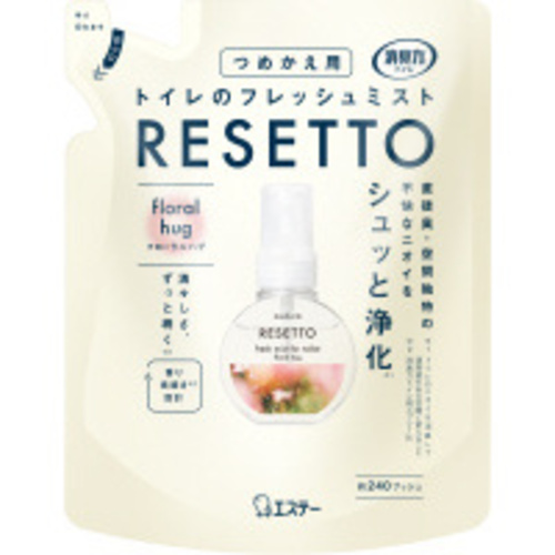 消臭力トイレミストＲＥＳＥＴＴＯ詰替フローラル