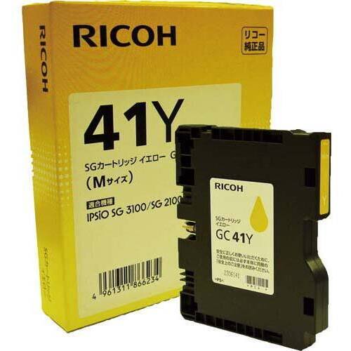SGカートリッジ イエロー GC41Y リコー : RICOH Mサイズ パソコン