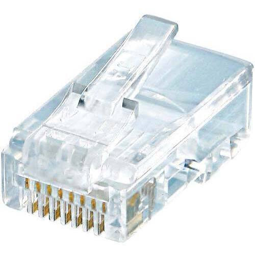 カテゴリ５Ｅ用コネクタ　単線用　ＲＪ－４５　１０個