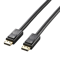 ＤｉｓｐｌａｙＰｏｒｔケーブル／Ｖｅｒ１．２ａ／３．０ｍ／ブラック　■２営業日内届