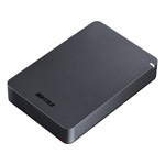 ＵＳＢ３．１（Ｇｅｎ．１）対応　耐衝撃ポータブルＨＤＤ　４ＴＢ　ブラック　■お取り寄せ品