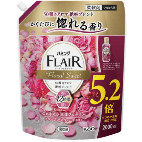 ハミング　フレアフレグランス　フローラルスウィート２Ｌ&times;４