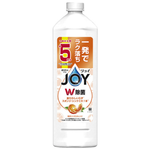 除菌ジョイコンパクト　オレンジ　詰替　６７０ｍｌ