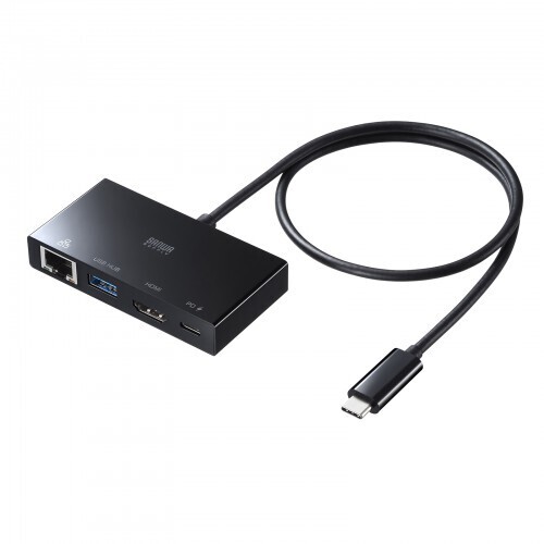 ＵＳＢ　Ｔｙｐｅ－Ｃマルチ変換アダプタ　ＡＤ－ＡＬＣＭＨＬ１ＢＫ　■２営業日内届