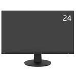 ２４型３辺狭額縁ＩＰＳワイド液晶ディスプレイ（黒色）　ＬＣＤ－Ｌ２４２Ｆ－ＢＫ　■２営業日内届