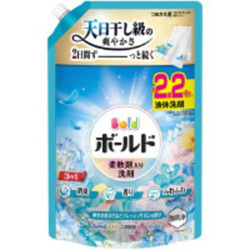ボールドジェル　Ｆフラワーサボン替　１５８０ｇ&times;６