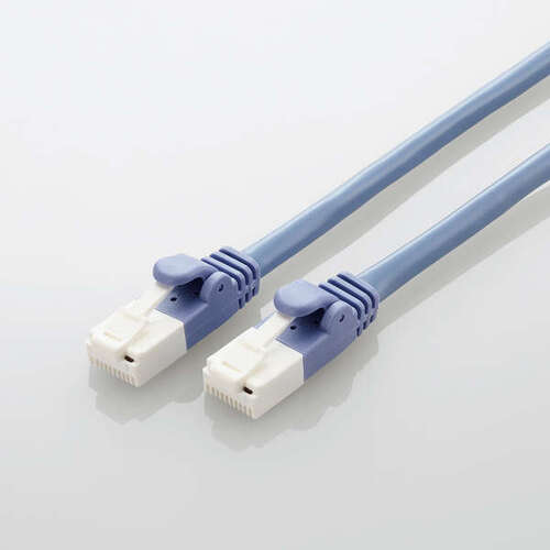 ＬＡＮケーブル／ＣＡＴ５ｅ準拠／２ｍ／ブルー／１０個セット　ＬＤ－ＣＴＴ／ＢＵ２／ＲＳ１　■お取り寄せ品