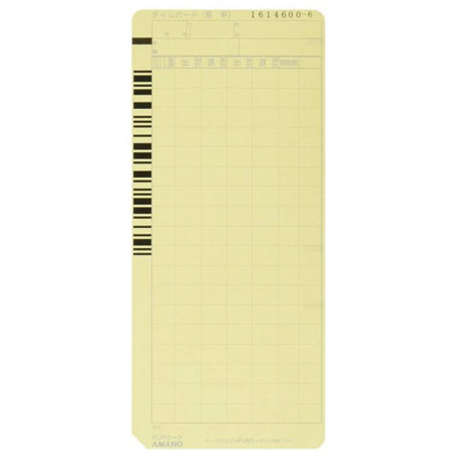 タイムカード　ＰＪＲカード１００枚入&times;３