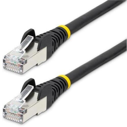 カテゴリ６ＡＬＡＮケーブル／５ｍ／ブラック／低煙ゼロハロゲン　ＮＬＢＫ－５Ｍ－ＣＡＴ６Ａ－ＰＡＴＣＨ　■２営業日内届