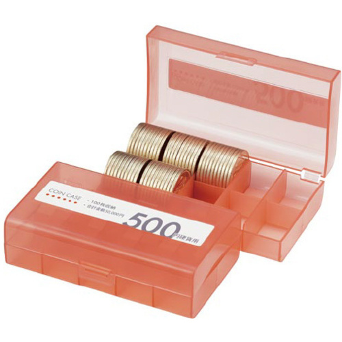 コインケース（１００枚収納）５００円硬貨用&times;５
