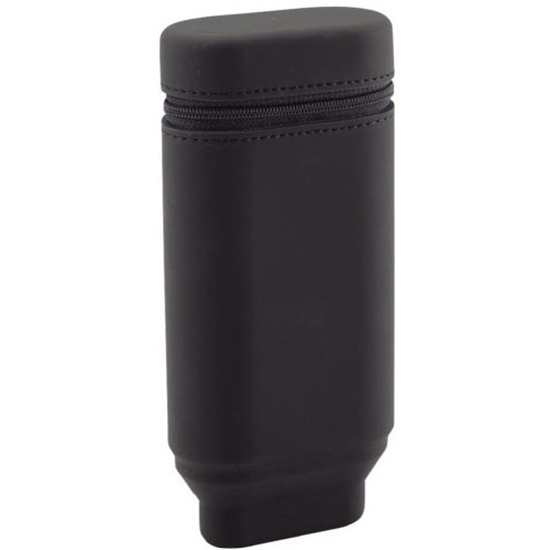 スタンドペンケース　オーバルタイプ　ブラック　【お取り寄せ品】５営業日以内届