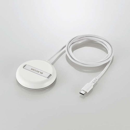 マグネットＱｉ２規格対応ワイヤレス充電器／１５Ｗ／２ｗａｙ／卓上／ホワイト　Ｗ－ＭＡ０６ＷＨ　■お取り寄せ品