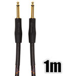 楽器用ケーブル／２４Ｋ金メッキ／１ｍ／ＴＳフォン－ＴＳフォン／両ストレート型　■お取り寄せ品