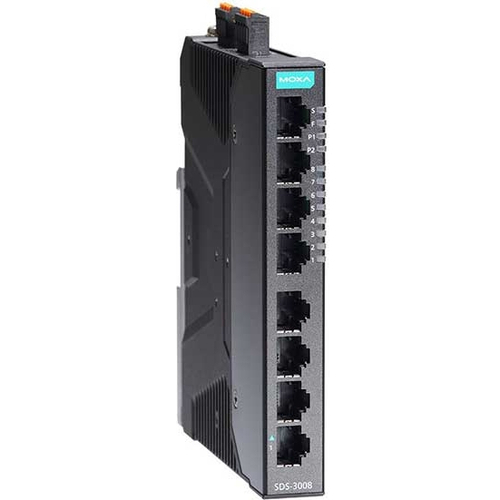 産業用８ポートスマートイーサネットスイッチ　ＳＤＳ－３００８－Ｔ　■お取り寄せ品