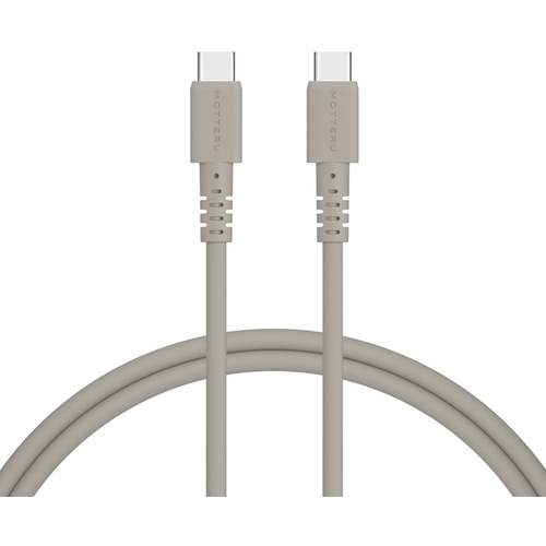 ＭＯＴＴＥＲＵ　ＵＳＢ－ＣｔｏＣケーブル　１ｍ　ラテグレージュ　ＭＯＴ－ＳＣＢ２４０ＣＣＧ１００－ＧＹ　■お取り寄せ品