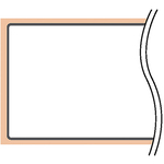 長尺紙テープ　（幅６０ｍｍ×６５ｍ巻／３巻入り）　ＲＤ－Ｕ１７Ｊ２　■お取り寄せ品