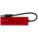 ＵＳＢ２．０　マルチメモリーカードリーダーライター　レッド　ＤＤＳＤＲＷ０００４ＲＤ　■お取り寄せ品