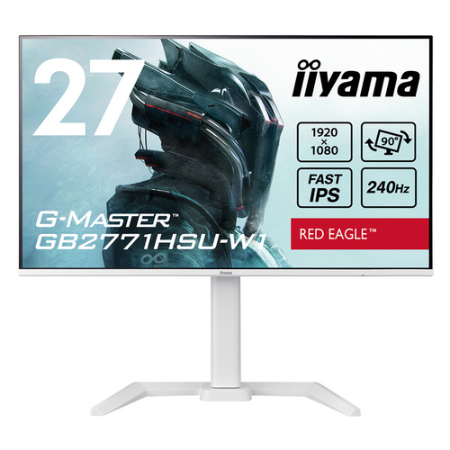 液晶ディスプレイ　２７型／１９２０&times;１０８０／ホワイト　ＧＢ２７７１ＨＳＵ－Ｗ１　■２営業日内届