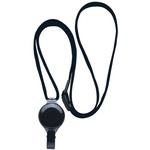 プロ耐リール　吊下げひも　黒　５本　【お取り寄せ品】９営業日以内届