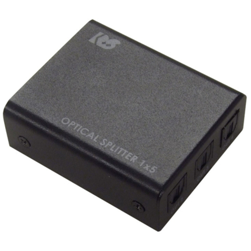 １入力５出力　光デジタル分配器　ＲＳ－ＯＰＴＳＰ１５　■お取り寄せ品