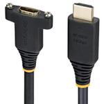 ＨＤＭＩ　２．０ケーブル／パネルマウント型／オス－メス　延長用　ＨＤＭＩ２ＰＮＬＦＭ－２Ｍ　■お取り寄せ品