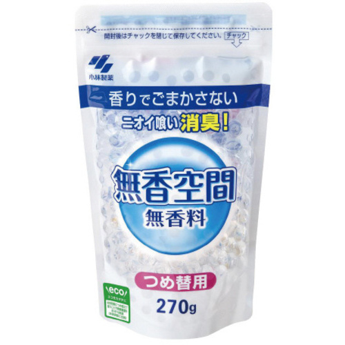 無香空間　つめ替用　無香料　２７０Ｇ