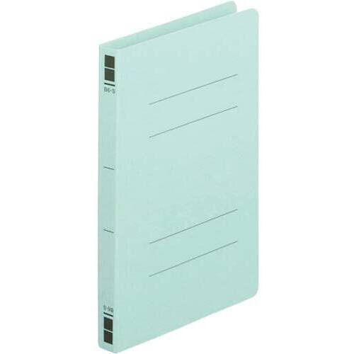 フラットファイル樹脂とじ具　Ｂ６縦　青　１００冊