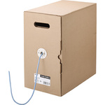 Ｃａｔ６　ＬＡＮケーブル　３００ｍ　単線　ブルー　ＢＬ６３０００ＢＬ　■お取り寄せ品