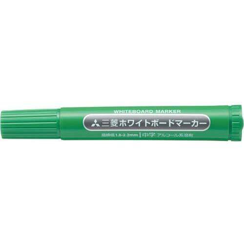 【超ＳＡＬＥ対象品】ホワイトボードマーカー　中字丸芯　緑　１０本