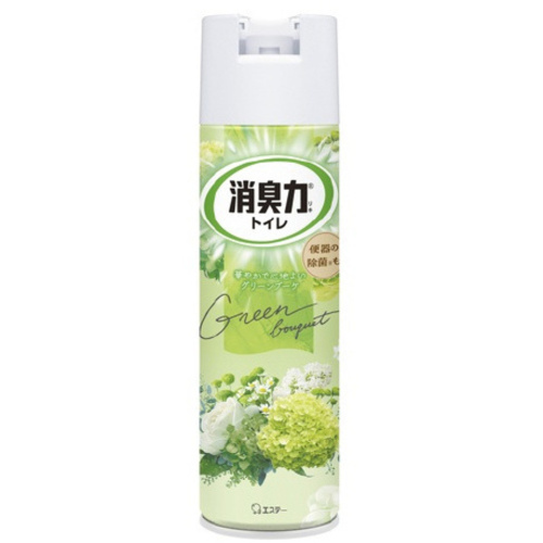 トイレの消臭力スプレー　グリーンブーケ　３６５ｍｌ
