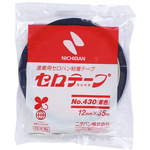 着色セロテープ　青　１２ｍｍ×３５ｍ　１０巻
