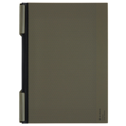 クリップノート＜ＢＩＺＲＡＣＫ＞Ａ４オリーブグリー