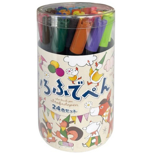 いろふでぺん２４色セット　【お取り寄せ品】５営業日以内届